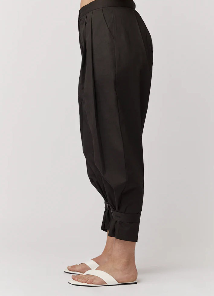 Alkam Marna Paperbag Black Pants