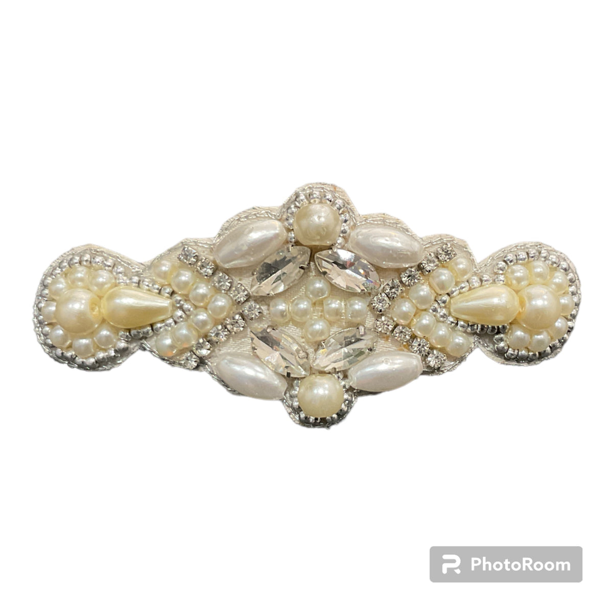 Jodi Maree Accessories Pearl and Diamanté Hair Clip 