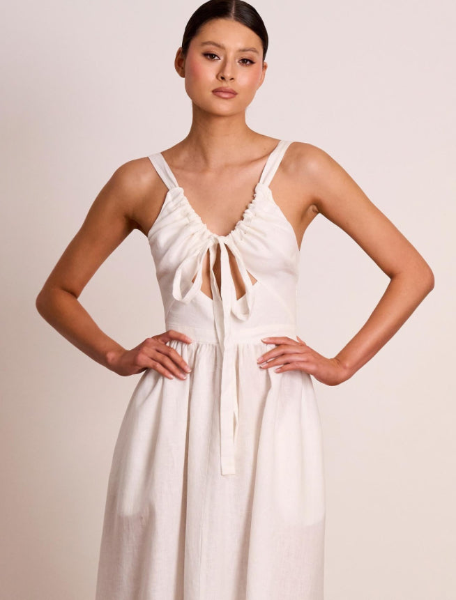 Pasduchas - Ambrose Midi Dress - White