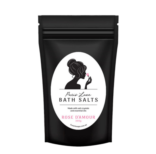 Savon De Marseille - Paris Deluxe Rose D’Amour Bath Salts - 300gm