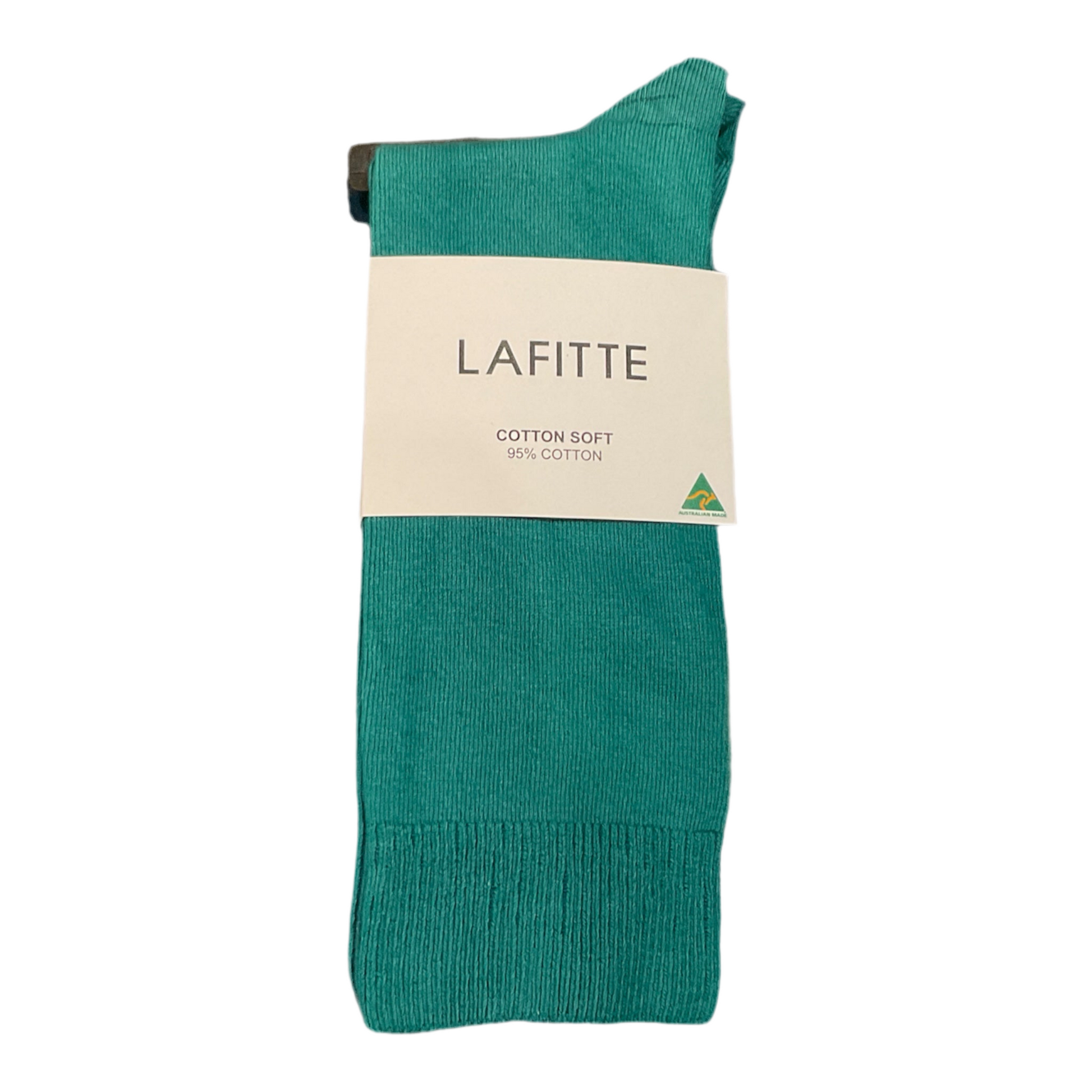 La Fitte - The Australia Socks Co - Cotton Soft Socks - Pink , Mustard , Green 