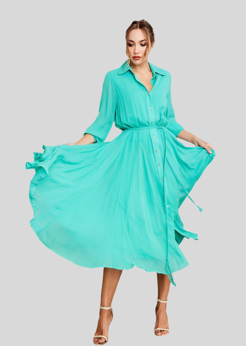 Kamare - Bachi Dress - Jade 