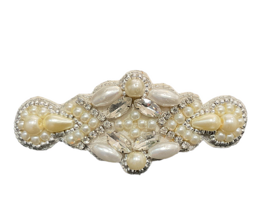 Jodi Maree Accessories - Pearl and Diamanté Hair Clip