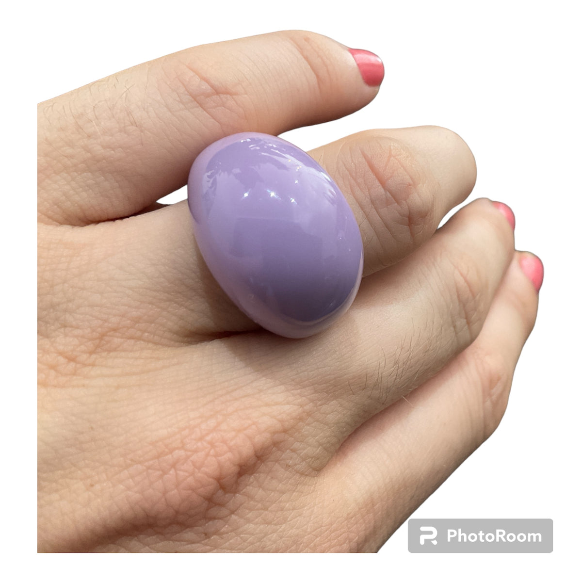 Jodi Maree Accessories Purple Bubble Ring 