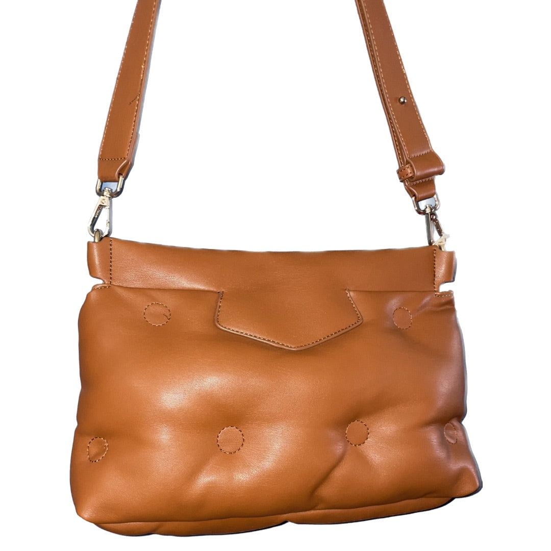 Adorne - Juilanna Puffed Mini Bag - Tan 