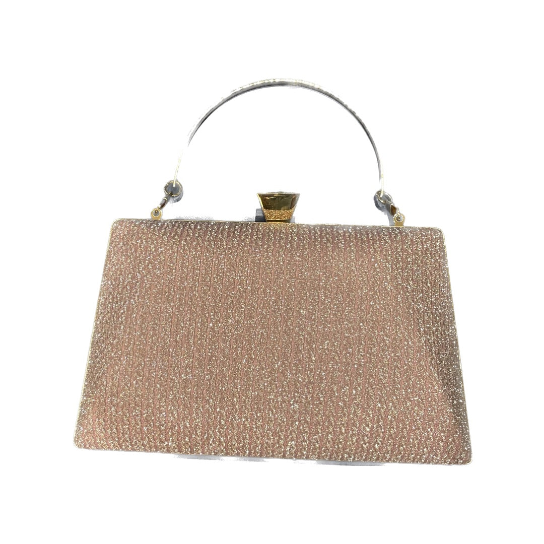 Miss Anne - Diamond Gem Clutch - Pink 