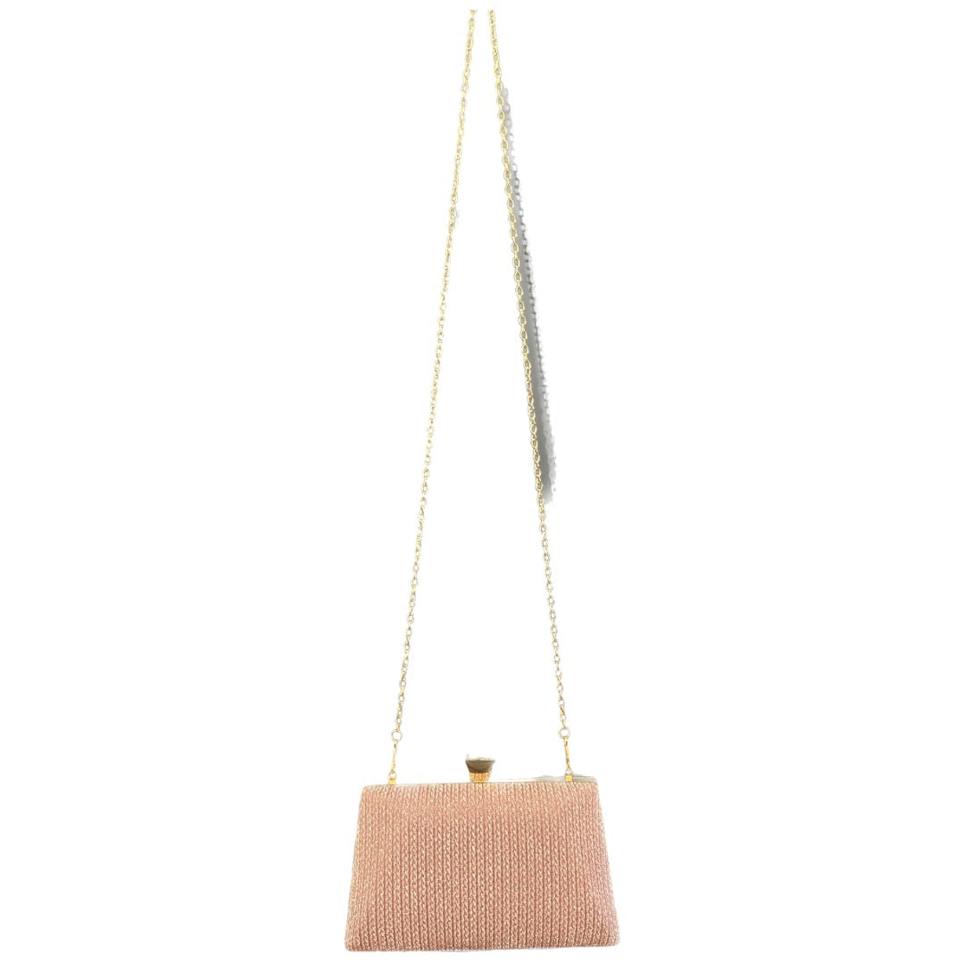 Miss Anne - Diamond Gem Clutch - Pink 