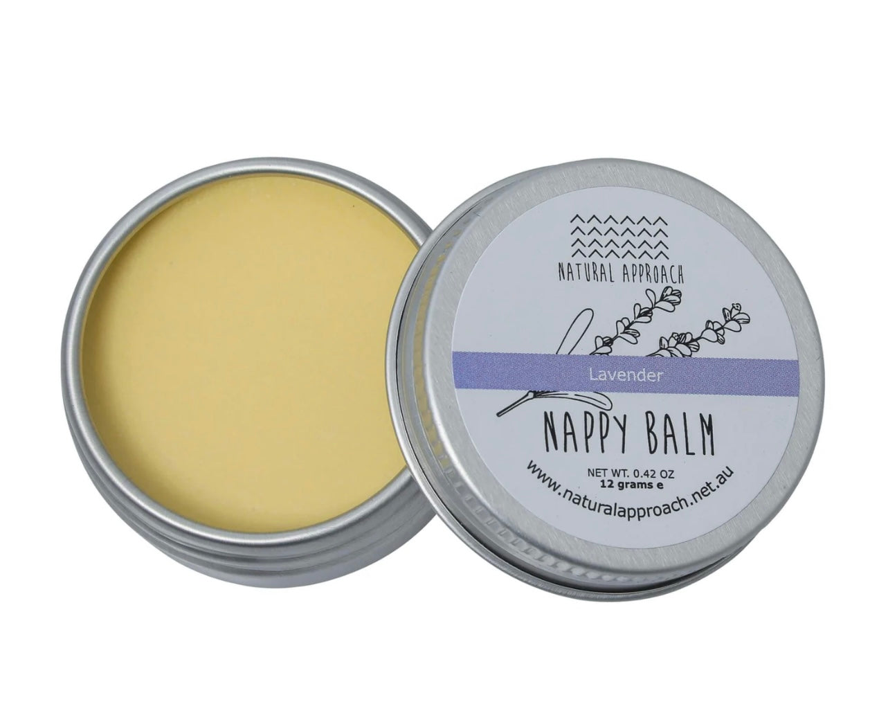 Natural Approach - Natural Lavender Nappy Balm - 12gms