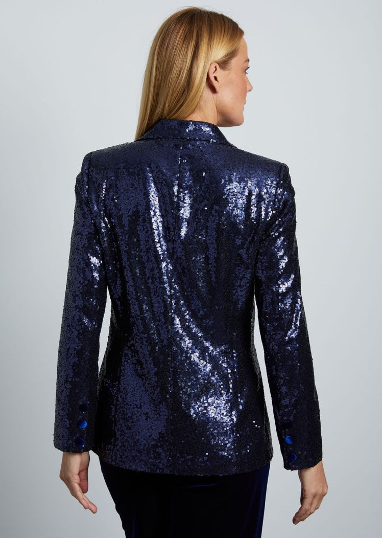 Kamare - Quinn Sequin Jacket - Forest Green 