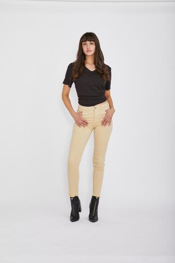 Saint Rose Lucia Stretch Denim Jean Wheat 